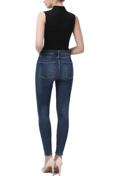 Kimi & Kai Women's Turtleneck Sleeveless Bodysuit In Black