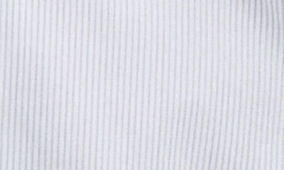 Mango Stripe Cotton Button-up Shirt In Blue