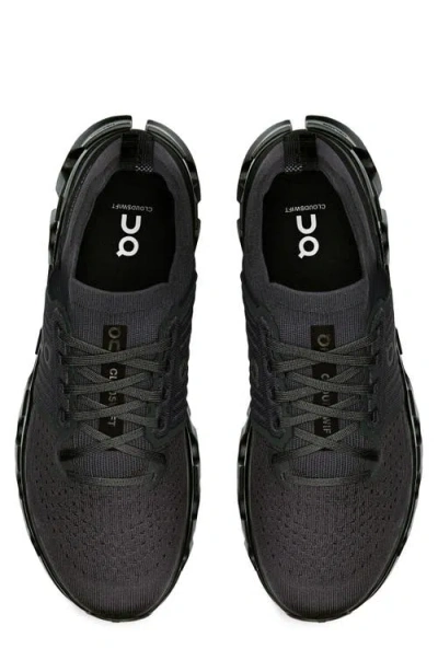 On Cloudswift 4 Running Shoe In Black