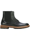 Dolce & Gabbana Leather Zip-up Chelsea Boots In Cocoa