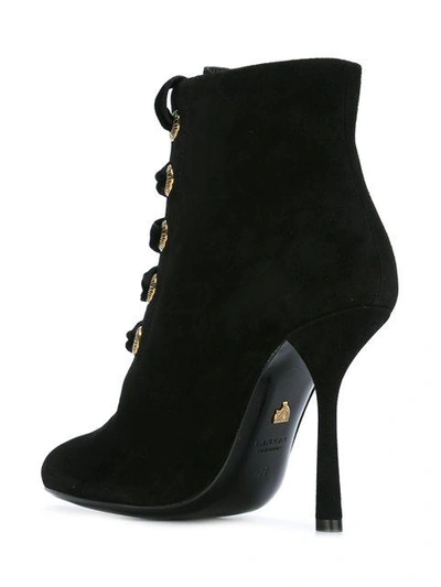 Shop Lanvin Lace-up Ankle Boots