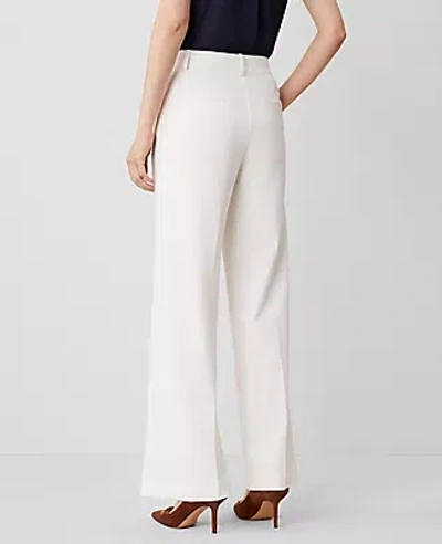 Ann Taylor The Petite Perfect Wide-leg Pant In Winter White