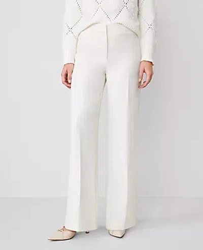 Ann Taylor The Tall Perfect Wide-leg Pant In Winter White