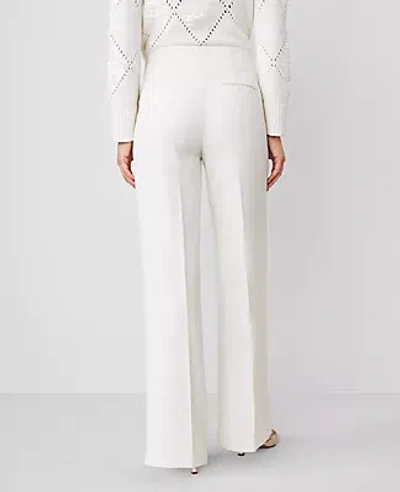 Ann Taylor The Tall Perfect Wide-leg Pant In Winter White