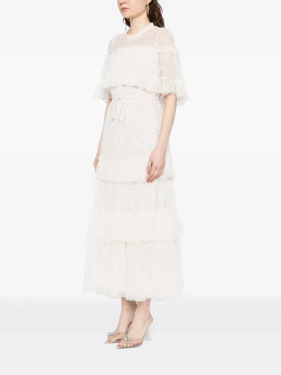 Needle & Thread Lelia Gown In Neutrals