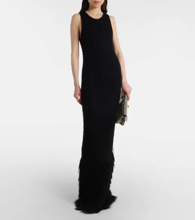 Khaite Fiore Dress In Black