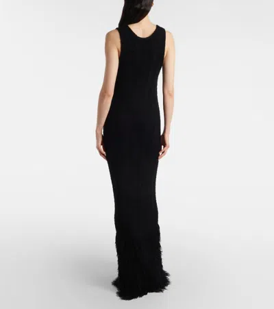 Khaite Fiore Dress In Black