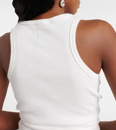 Magda Butrym Mini Skirt With Rosette In White