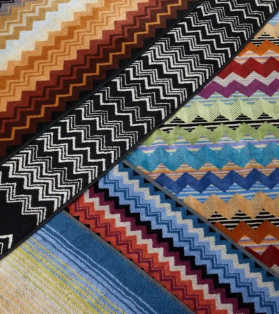 Missoni Giacomo Hand Towel And Bath Towel Set In Multicoloured