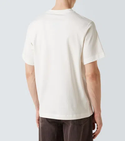 Burberry Ekd Cotton T-shirt In Grey