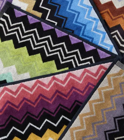Missoni Giacomo Set Of 6 Face Towels In Multicoloured