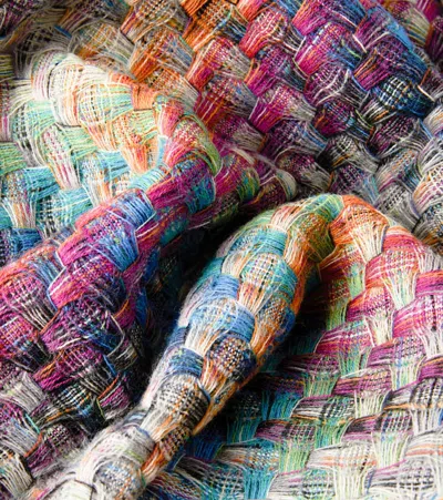 Missoni Husky Blanket In Multicoloured
