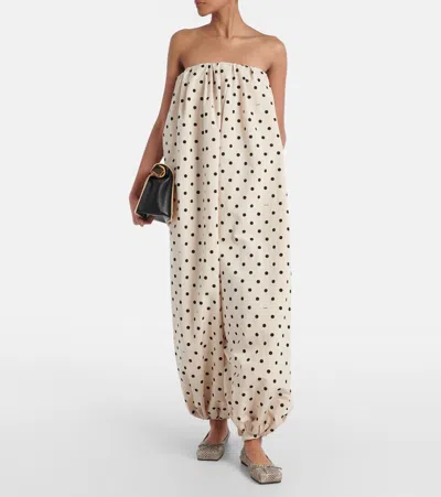 Jacquemus Woman Ballet Flats Light Grey Size 6 Leather In Gray