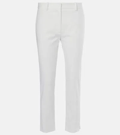 Joseph Gabardine Stretch Trousers Court Pant In Beige