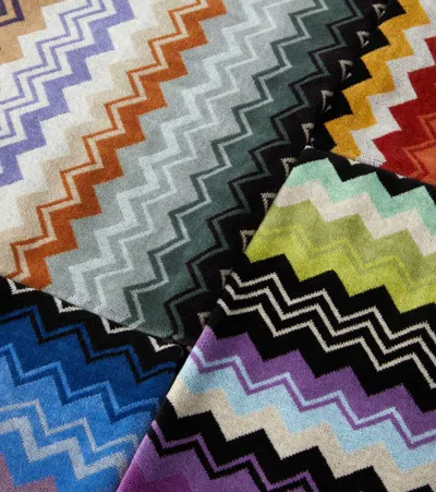 Missoni Giacomo Hand Towel And Bath Towel Set In Multicoloured