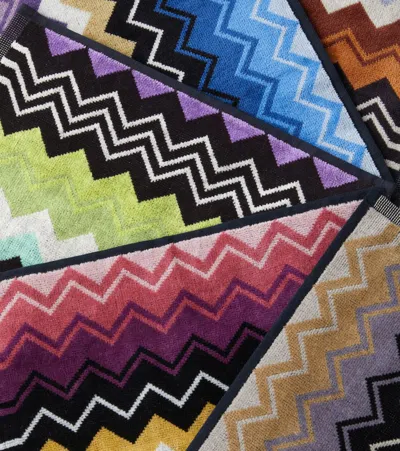 Missoni Giacomo Set Of 6 Face Towels In Multicoloured