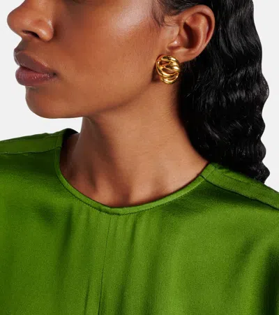 Jennifer Behr Lennox Earrings In Gold