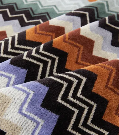 Missoni Giacomo Hand Towel And Bath Towel Set In Multicoloured