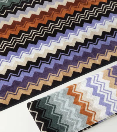Missoni Giacomo Hand Towel And Bath Towel Set In Multicoloured