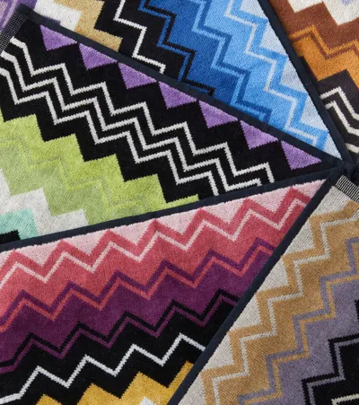 Missoni Giacomo Set Of 6 Face Towels In Multicoloured