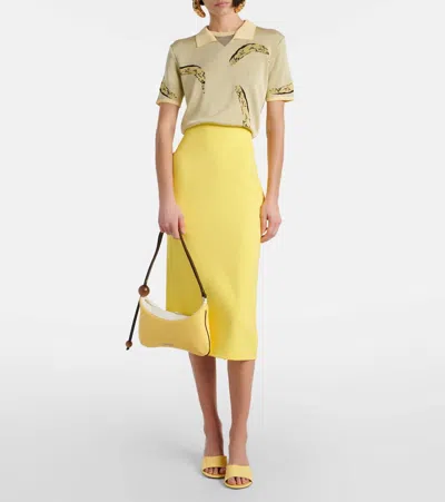 Jacquemus Le Grand Bisou Perle In Yellow