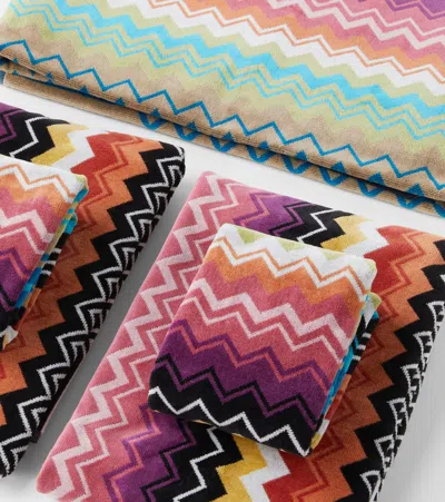 Missoni Giacomo Set Of 5 Towels In Multicoloured