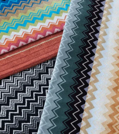 Missoni Giacomo Set Of 5 Towels In Multicoloured