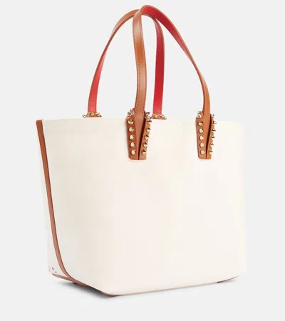 Christian Louboutin Tote Cabata Large Aus Canvas Mit Leder In Multicolor