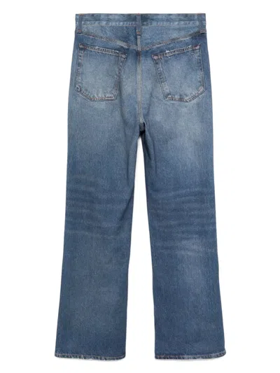 Rag & Bone Miramar Sofie Wide Leg Jeans In Venice In Blau