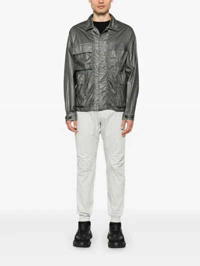 C.p. Company C.p.company Tapered Trousers In Grau