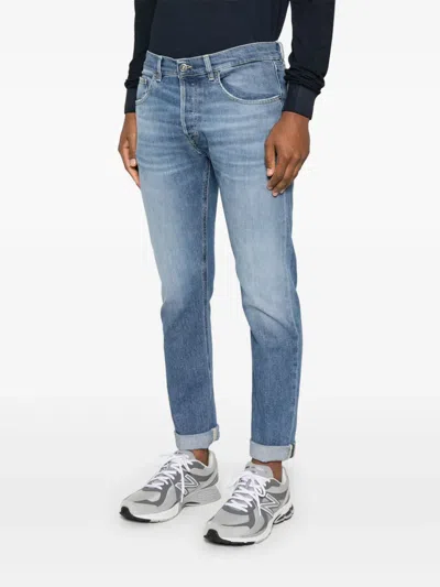 Dondup Belt-loop Jeans In Blue