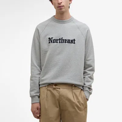 Barbour Northeast Sweatshirt Gray  X Noah In Grey