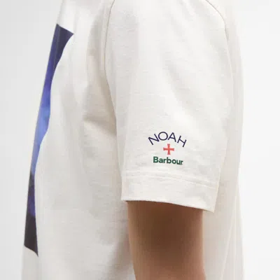 Barbour X Noah Archive Swan T-shirt In White