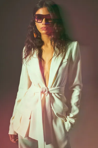 Alexis Bartan Jacket In Pearl