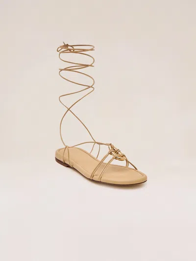 Alexis Delphine Sandal In Tan