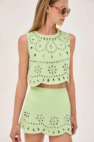 Alexis Etra Skirt In Green