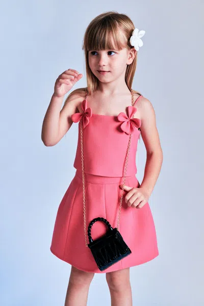 Bardot Junior Kids' Girls Clio Top In Pink