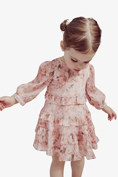 Bardot Junior Baby Girl Henri Floral Dress In Gardenia