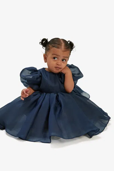 Bardot Junior Baby Girl Juliet Organza Mini Dress In Navy