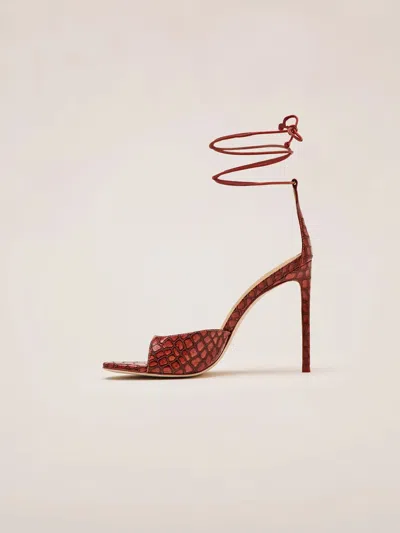 Alexis Sienna Sandal In Crimson