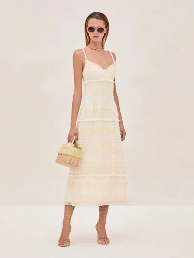 Alexis Vicci Dress In Ivory In Neutral