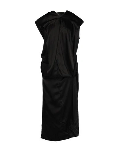 Shop Ann Demeulemeester Knee-length Dress In Black