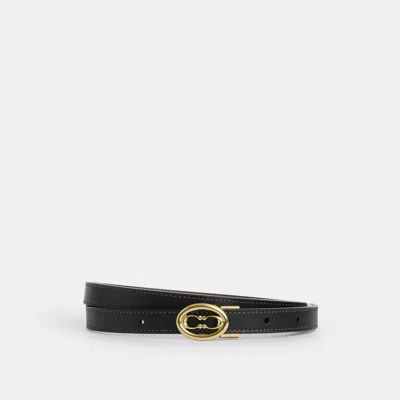 Coach Buckle Cut To Size Belt, 18 Mm In Multi