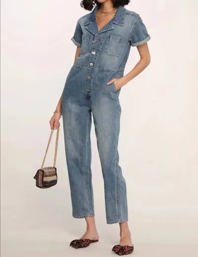 Heartloom Dexter Jumpsuit In River In Blue