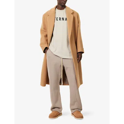 Fear Of God Long-sleeved Thunderbird T-shirt In Neutral