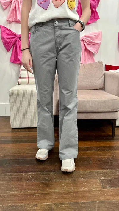 Le Lis Space Jeans In Gray In Grey