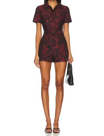 Amanda Uprichard Ireland Romper In Multi