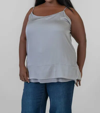 Nouvelle Silk95five Zanzi Cami In Silver In Silver