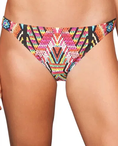 Nanette Lepore Mosaic Cheeky Bikini Bottom In Mayan In Multi