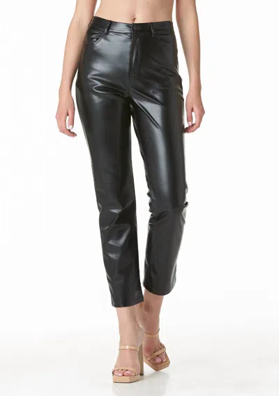 Tart Collections Morgan Vegan Leather Pants In Black In Black